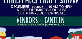 Optimist Club of Cornwall Craft Shows